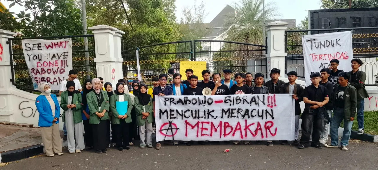 BEM Cianjur Layangkan Enam Tuntutan, Kecewa Tak Ditemui Pimpinan DPRD