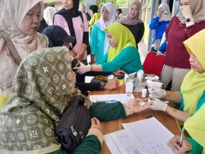 Sambut HKN ke-62, Puskesmas Palabuhanratu Gelar Olahraga Bersama dan Cek Kesehatan Gratis