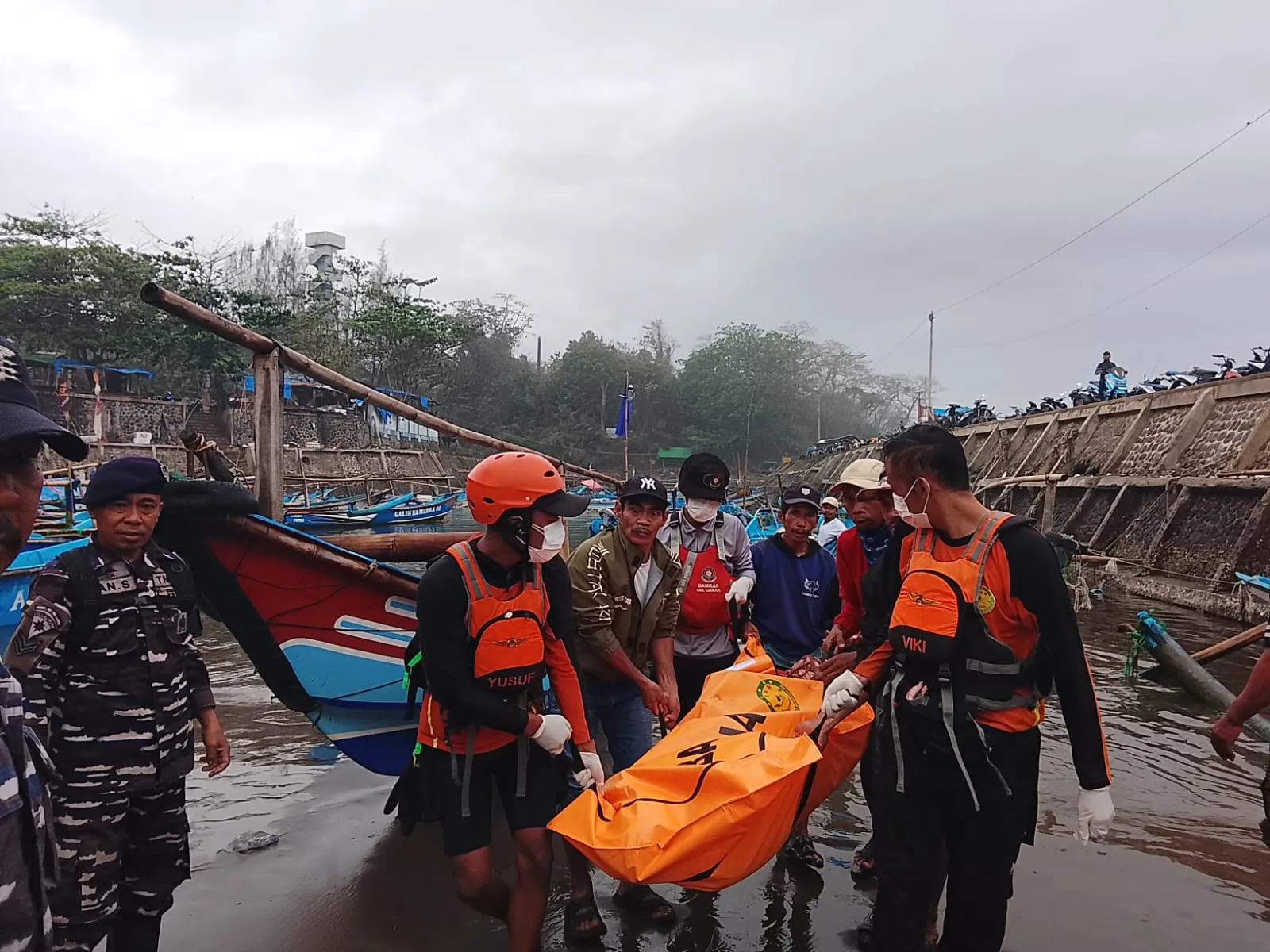 Nelayan yang Hilang saat Perahu Terbalik di Cidaun Ditemukan Meninggal