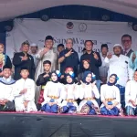 Hujan Deras Tak Surutkan Sapa Warga Berbasis Budaya H. Onnie Soerono Sandi di Karangtengah