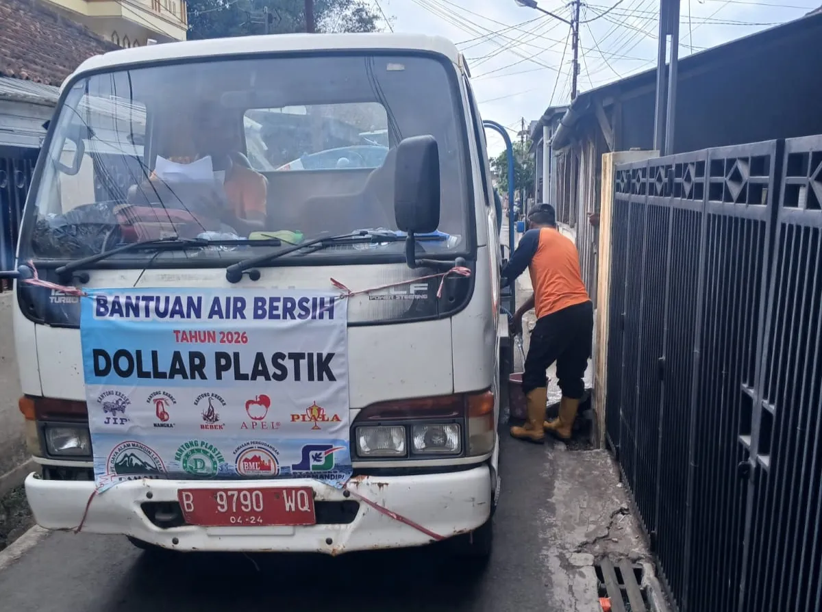 BPBD Kota Tasikmalaya Kembali Distribusikan Air Bersih ke Sambongpari