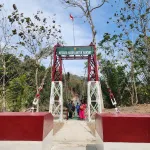Jembatan Gantung 120 Meter Hubungkan Kampung di Cianjur dan Garut