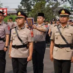 Sertijab Kasat Samapta dan Kapolsek Kadupandak, Kapolres Cianjur Tekankan Profesionalisme dan Pelayanan Humanis