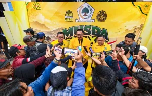 Asep Japar Nahkodai Golkar Sukabumi, Ambisi Besar Bidik 17 Kursi DPRD