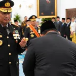 Prabowo Lantik Kapolri, Wakapolri dan 16 Pejabat Negara